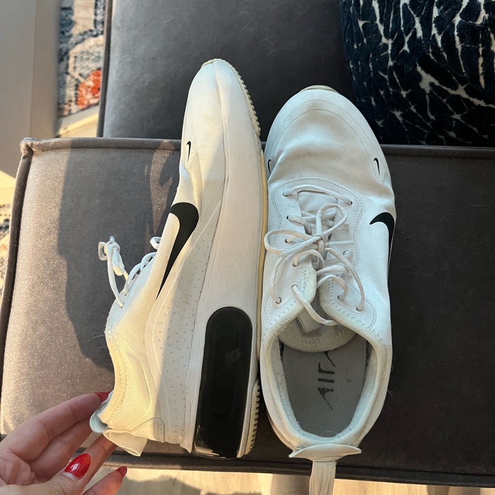Nike Air Max  White Athletic Shoes